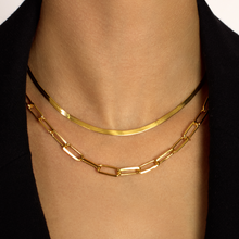 Load image into Gallery viewer, THE PAPERCLIP CHAIN
