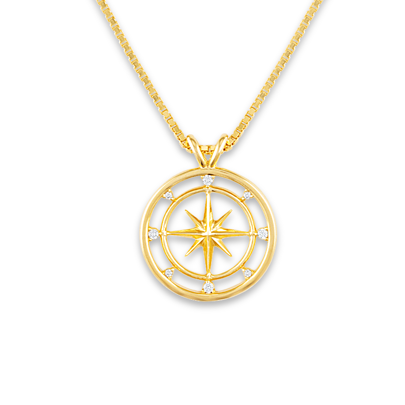 THE COMPASS ROSE PENDANT